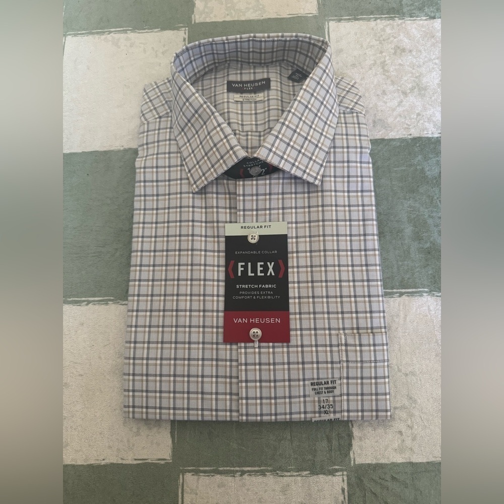 NWT Van Heusen Dress Shirt with Classic Design